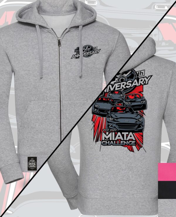 10th Anniversary Zip Hoodie MC 2022 – MiataFamily.com