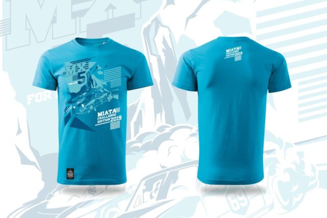 Sunset Drift T-shirt MC 2019 - light blue