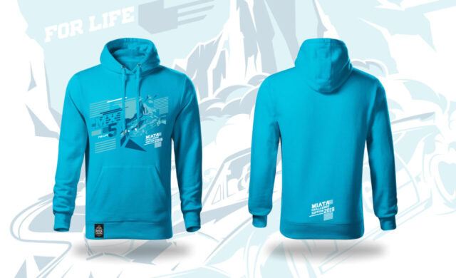 Sunset Drift Hoodie MC 2019 - blue